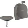Image de hansgrohe Kit de montage Exafill S Bec de baignoire, garniture vidage et trop-plein, bleu brossé
