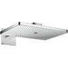 Image de hansgrohe Douche de tête Axor avec bras mural, rosace d'angle, 460x300mm, 3 jets, chrome