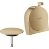 Image de hansgrohe Kit de montage complet Exafill S Robinet de baignoire, garniture vidage + trop-plein, bronze brossé