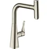 Image de hansgrohe Metris Select M71 Mitigeur de cuisine 240, avec douchette extractible 1 jet, sBox, aspect acier inox, 73802800