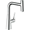 Image de hansgrohe Mitigeur monocommande évier 240 Metris Select M71 avec bec extractible, 1jet, sBox, chrome
