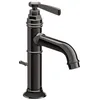 Image de hansgrohe AXOR Mitigeur monocommande de lavabo Montreux 100, vidage escamotable, saillie 142mm, 16515330, Couleur: Polished Black Chrome