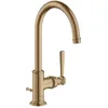 Image de hansgrohe AXOR Mitigeur monocommande de lavabo AXOR Montreux 210, vidage escamotable, 16517140, Couleur: Brushed Bronze