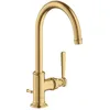 Image de hansgrohe AXOR Mitigeur monocommande de lavabo AXOR Montreux 210, vidage escamotable, 16517250, Couleur: Brushed Gold Optic