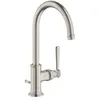 Image de hansgrohe AXOR Mitigeur monocommande de lavabo AXOR Montreux 210, vidage escamotable, 16517800, Couleur: acier inox Optic