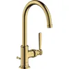 Image de Hansgrohe AXOR Mitigeur monocommande de lavabo AXOR Montreux 210, vidage escamotable, Coloris: Optique en or poli
