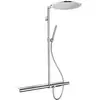 Image de hansgrohe Showerpipe Axor m Thermostat 800, pomme de douche 350 mm, 1 jet, chrome