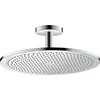Image de Hansgrohe AXOR ShowerSolutions Pomme de Douche 350 1 Jet, raccordement au Plafond, Coloris: Chrome - 26035000