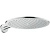 Image de hansgrohe Douche de tête Axor avec bras, montage mural, 350 mm, 1 an, inox brossé