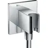 Image de AXOR ShowerSolutions Fixfit Support de douchette carré Chromé