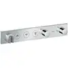 Image de hansgrohe Axor Select module thermostat encastré prêt à monter, 3 sorties, chrome