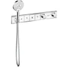 Image de Module thermostatique RainSelect encastréavec 4 fonctions blanc/chromé
