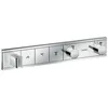 Image de Module thermostatique RainSelect encastréavec 3 fonctions chroméé