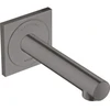 Image de hansgrohe Axor Uno Mitigeur lavabo électronique encastré, bec 161 mm, chrome noir brossé