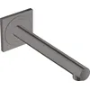 Image de hansgrohe AXOR Uno mitigeur de lavabo électronique encastré, montage mural 220, saillie 225mm, 45111340, Couleur: Brushed Black Chrome