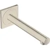 Image de hansgrohe AXOR Uno mitigeur de lavabo électronique encastré, montage mural 220, saillie 225mm, 45111820, Couleur: Brushed Nickel
