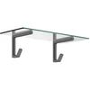 Image de hansgrohe Axor Étagère universelle 600 mm, pour serviette de bain, chrome noir brossé