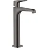 Image de hansgrohe AXOR Citterio E mitigeur monocommande de lavabo 250 avec béquille sans timon, 36113340, Couleur: Brushed Black Chrome