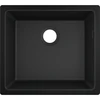 Image de hansgrohe Évier sous plan 450 S510-U450 448x398mm, 1 bac, sans trop-plein, noir graphite