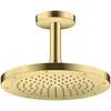 Image de hansgrohe AXOR ShowerSolutions Raccordement au plafond 100 mm, 26432950, Couleur: Brushed Brass
