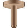 Image de hansgrohe Axor Raccord plafond 100 mm, rond, rouge doré brossé