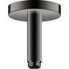 Image de hansgrohe Axor Raccord plafond 100 mm, rond, chrome noir poli