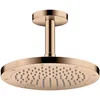 Image de hansgrohe AXOR ShowerSolutions Raccordement au plafond 100 mm, 26432300, Couleur: Polished Red Gold