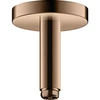 Image de hansgrohe Axor Raccord plafond 100 mm, rond, or rouge poli