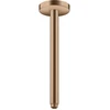 Image de hansgrohe Axor Raccord plafond 300 mm, rond, or rouge brossé