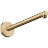 Image de hansgrohe Bras de douche Axor 390 mm, montage mural, bronze brossé