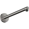 Image de hansgrohe Axor Bras de douche 390 mm, fixation murale, chrome noir poli