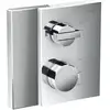 Image de hansgrohe Ensemble de montage Axor Edge UP-THM, avec vanne d'arrêt, chrome diamanté