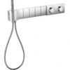 Image de hansgrohe Set complet Select Axor Edge Thermostat encastré, 5 sorties, chromé diamant