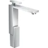 Image de mitigeur lavabo 280, coupe diamant, bonde push-open chroméé