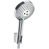Image de hansgrohe Raindance Select S Ensemble support mural et douchette 120 3 jet PowderRain avec flexible de douche 125 cm, chromé, 27669000