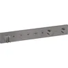 Image de hansgrohe AXOR ShowerSolutions module de thermostat Select 670/90, encastré, 5 consommateurs, set complet, 18358340, Couleur: Brushed Black Chrome