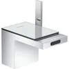 Image de mitigeur bidet, bonde push-open chromée/miroir