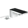 Image de hansgrohe Robinet lavabo 3 trous 70 Axor MyEdition A 151 mm, avec vidage poussoir, chromé/lisse
