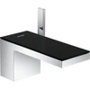 Image de hansgrohe Mitigeur lavabo monocommande 70 Axor MyEdition A 151 mm, poussoir, chrome/verre mat