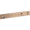Image de hansgrohe AXOR ShowerSolutions module de thermostat Select 670/90, encastré, 5 consommateurs, set complet, 18358300, Couleur: Polished Red Gold