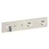 Image de hansgrohe AXOR ShowerSolutions module de thermostat Select 460/90, encastré, 2 consommateurs, kit complet, 18355800, Couleur: acier inox Optic