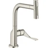 Image de hansgrohe SPT 230 Se 2jet Axor Citterio m douchette extractible et sBox, aspect inox