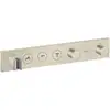 Image de hansgrohe Axor Select Set de montage complet Thermostat encastré, 3 voies, nickel brossé
