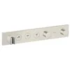 Image de hansgrohe AXOR ShowerSolutions module de thermostat Select 530/90, encastré, 3 consommateurs, set complet, 18356800, Couleur: acier inox Optic