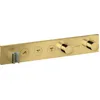 Image de hansgrohe AXOR ShowerSolutions module de thermostat Select 530/90, encastré, 3 consommateurs, set complet, 18356990, Couleur: Polished Gold Optic