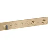 Image de hansgrohe AXOR ShowerSolutions module de thermostat Select 600/90, encastré, 4 consommateurs, kit complet, 18357140, Couleur: Brushed Bronze