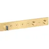Image de hansgrohe AXOR ShowerSolutions module de thermostat Select 600/90, encastré, 4 consommateurs, kit complet, 18357250, Couleur: Brushed Gold Optic