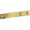 Image de hansgrohe AXOR ShowerSolutions module de thermostat Select 600/90, encastré, 4 consommateurs, kit complet, 18357990, Couleur: Polished Gold Optic