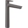Image de hansgrohe Talis E Mitigeur de lavabo 240, sans tirette ni vidage, noir chromé brossé, 71717340