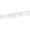 Image de hansgrohe Kit de montage prêt RainSelect UP-Thermostat, 5 utilisateurs, blanc mat